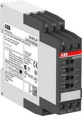 Реле контроля напряжения CM-EFS.2S (AC/DC (Umin 3В, Umax 600В AC) c реле времени, питание 24-240В AC/DC, 2ПК, винтовые клеммы | 1SVR730750R0400 | ABB title=