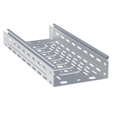 Лоток перфорированный металлический 80х100х2000-0,8мм (24м) INOX EKF (L8010001-INOX) title=