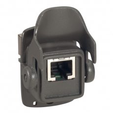 Набор для защиты интерфейса RJ 45 - корпус розетки + вилка - IP 66/67 | 053302 | Legrand title=