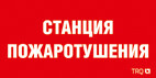 Пиктограмма (пластина) ППБ 0004 Станция пожаротушения (250х115) SIRAH | 2502002000 | Световые Технологии title=