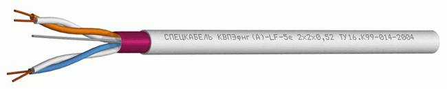 КВПЭфнг(А)-LS-5e 2*  2*  0,52
