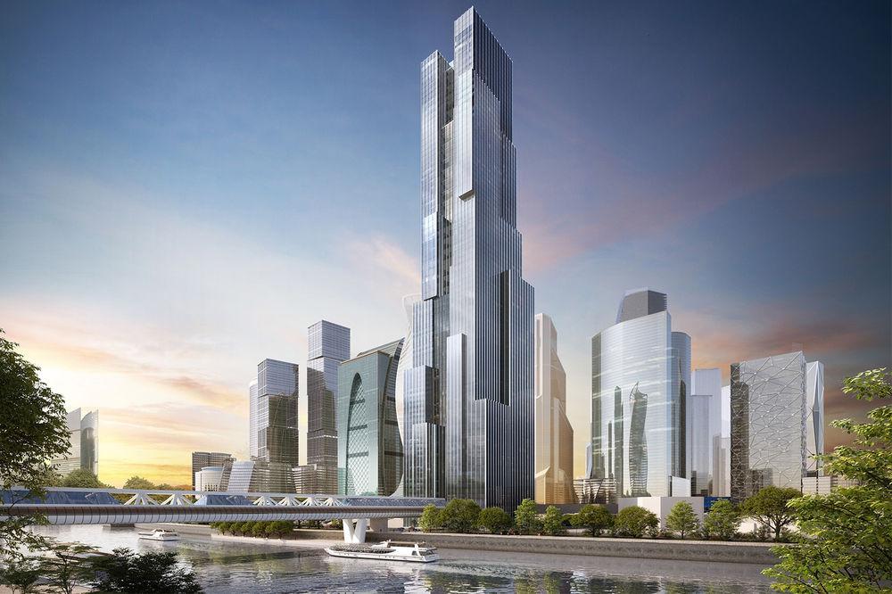 80-этажный небоскреб появится в ММДЦ "Москва-Сити"