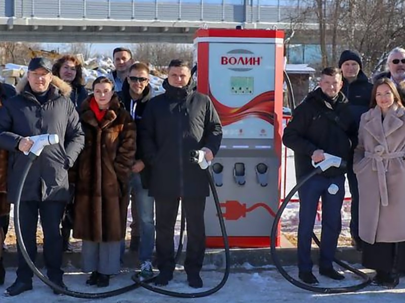 Новая электрозарядная станция открылась в Одинцово