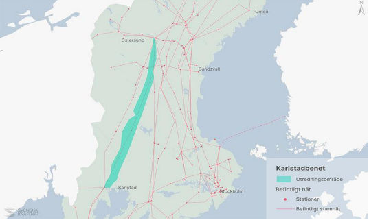 Шведский Svenska kraftnät заключил договор на сумму более 700 млн по проекту Karlstadbenet