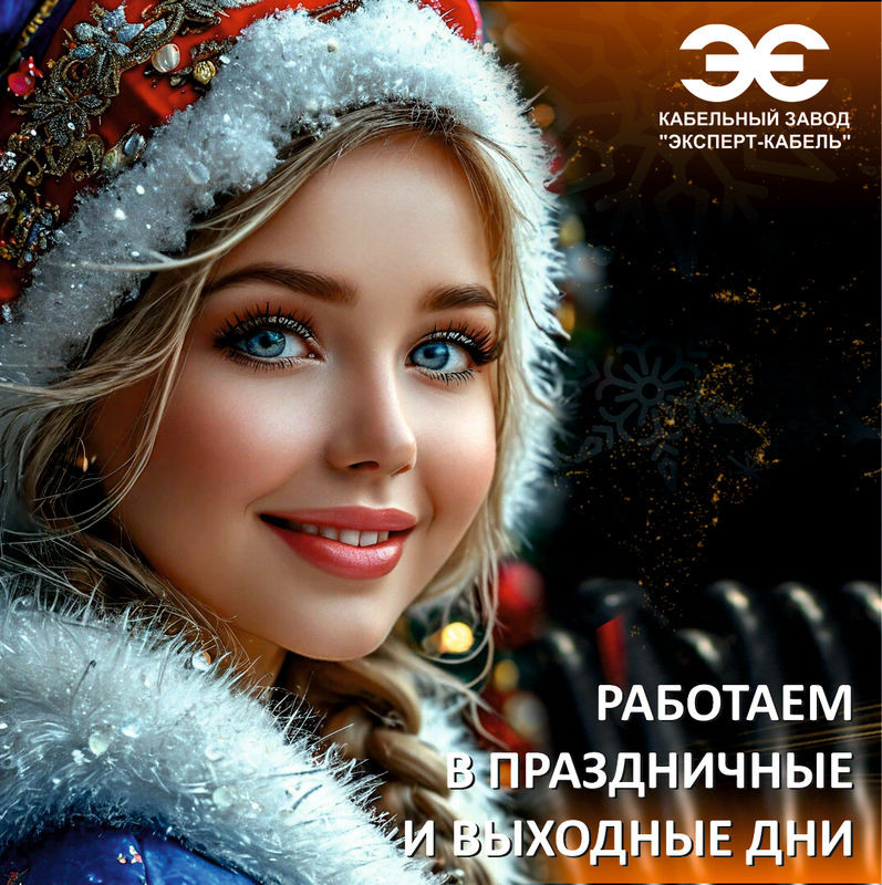 Кабельный Завод "ЭКСПЕРТ-КАБЕЛЬ" информирует о режиме работы в праздничные дни